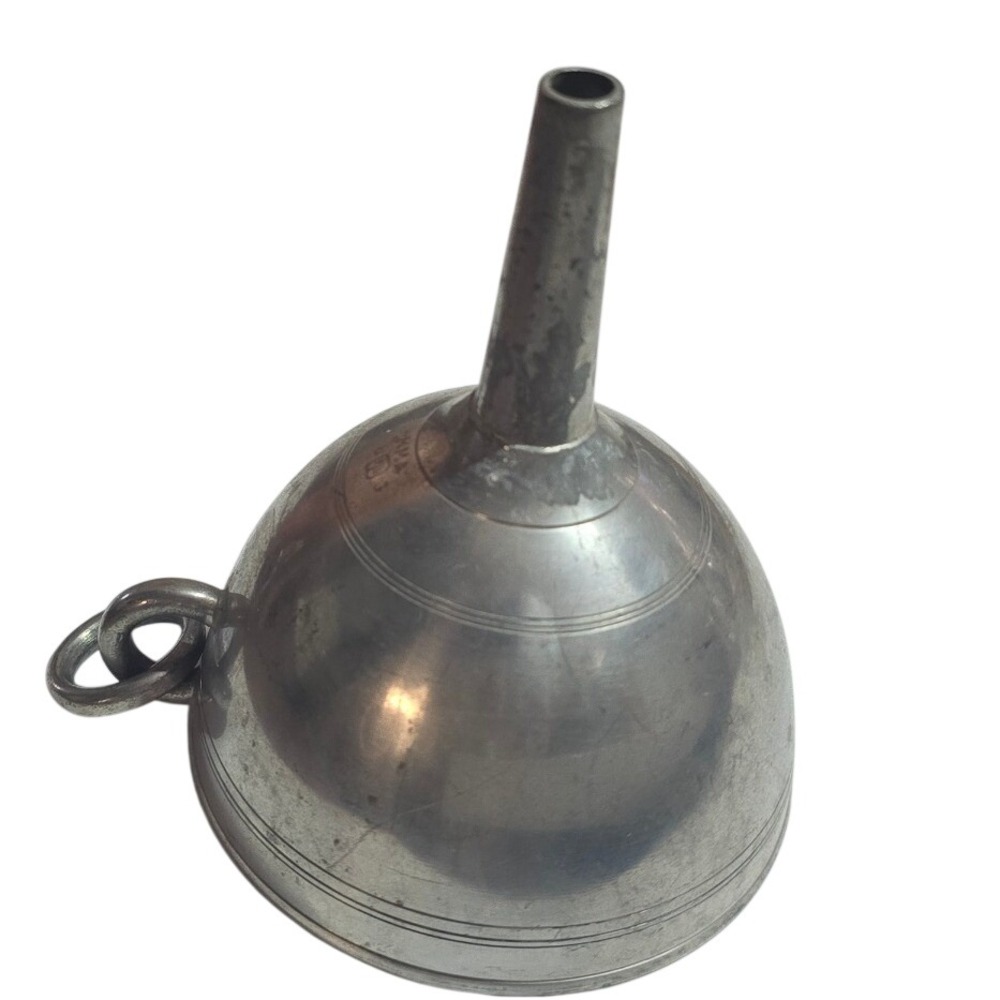 Vintage Metropolitan Museum of Art MMA Solid Pewter Wine Funnel JC Boardman & Co